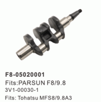 4 STROKE - PARSUN F8/9.8  - 3V1-00030-1 - CRANKSHAFT & PISTON - TOHATSU MFS8/9.8A3- F8-05020001 - Parsun